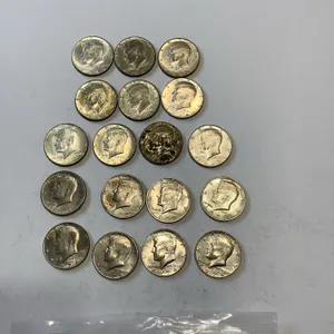 3 - 1965 Kennedy Half, 3 - 1966 Kennedy Half, 4 - 1967 Kennedy Half, 1 - 1971 Kennedy Half, 2 - 1972 Kennedy Half, 1 - 1973 Kennedy Half, 4 - 1974 Ken