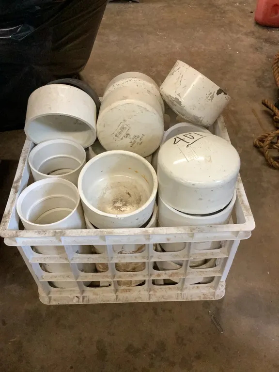 Schedule 40 plastic pipe parts