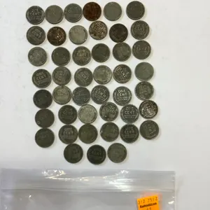45 - 1943 Metal Wheat Pennies
