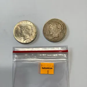 2 - 1923 Peace Silver Dollars
