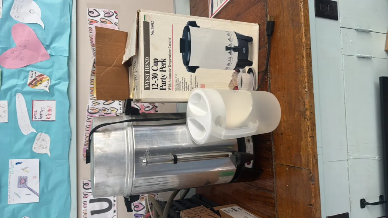 (2) Coffee Makers and and Plastic Pitcher