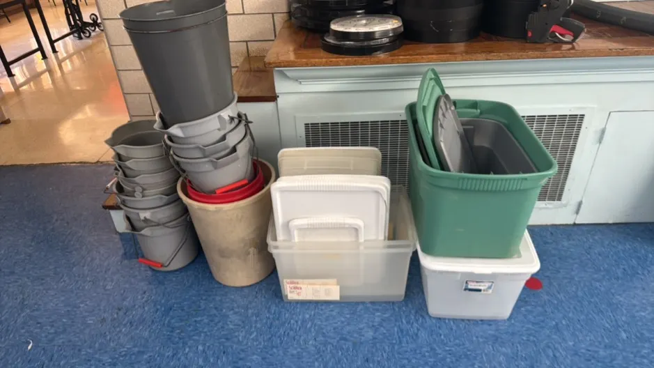Plastic Totes and Buckets