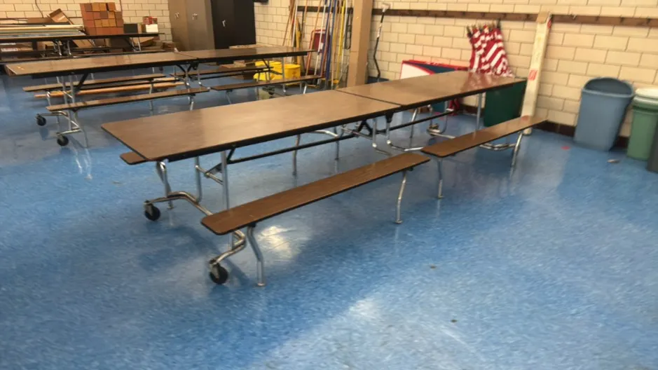 Cafeteria Foldable Table