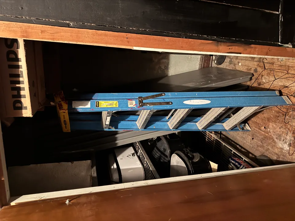 Crock Pot, Metal Ladder and other misc.