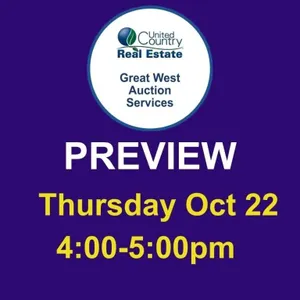 Preview: Thursday Oct 22, 4:00-5:00pm