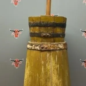 Antique Wooden Butter Churn w/Dasher.