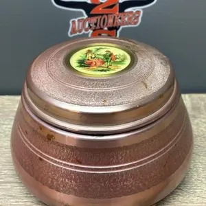 Vintage Musical Powder Box.
