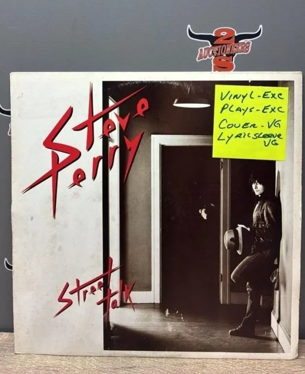 Steve Perry: Street Talk Record Album. Grading