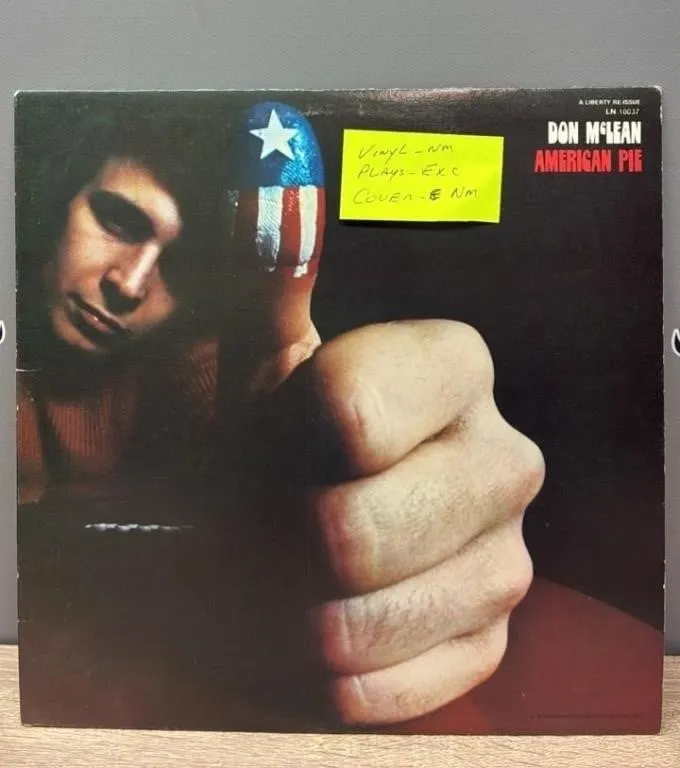 Don McLean: American Pie Record Album. Reissue.