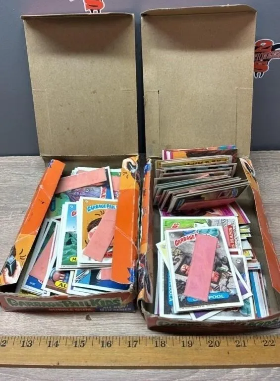 2 Boxes TOPPS 1987 Garbage Pail Kids Stickers