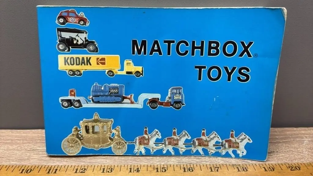 Matchbox Toys Book. Softcover.