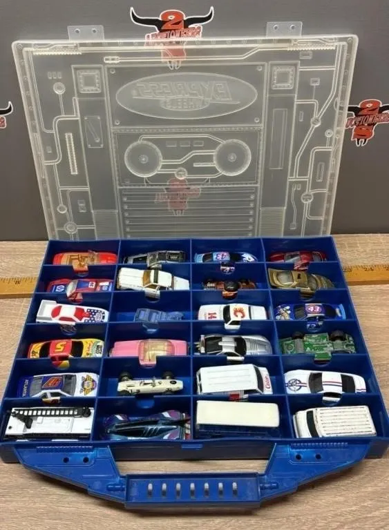 Express Wheels Case w/Asst. Toy Cars.