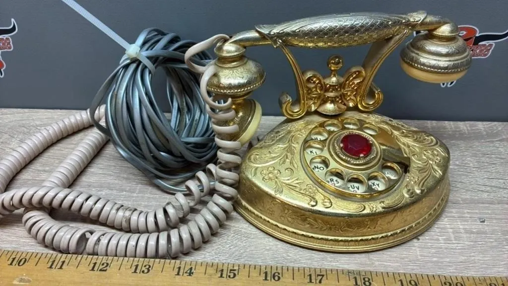 Vintage Look Rotary Telephone. Unknown Working