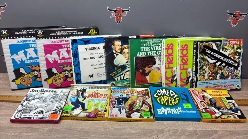 Asst. Vintage Super 8 Movies.