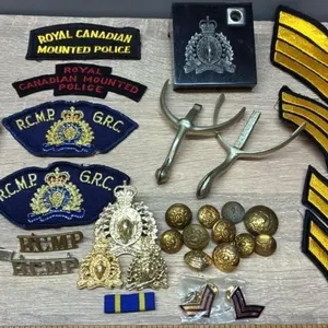 1940’s to 1970’s RCMP Badges, Buttons & Things.