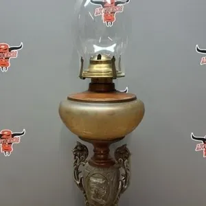 Late 1800’s Figural Oil Lamp. *DC