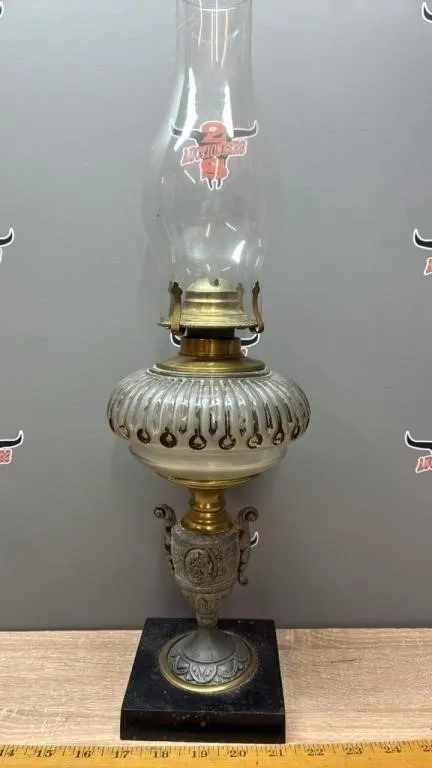 Late 1800’s Figural Oil Lamp. *DC