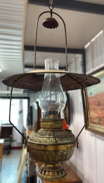 Antique Hanging Brass Mammoth General Store