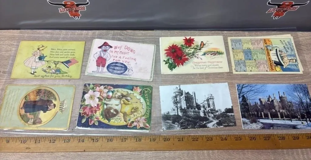 Asst. Vintage Postcards.