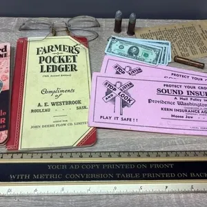 Asst. Vintage Items.
