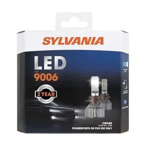 Sylvania 9006 LED Fog Light Bulbs 6000K Cool White