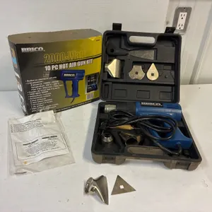 Brico hot air heat gun kit.   Works.