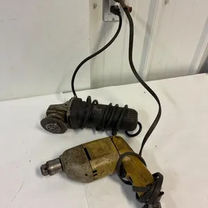 Electric drill and 4.5� side grinder. Both work