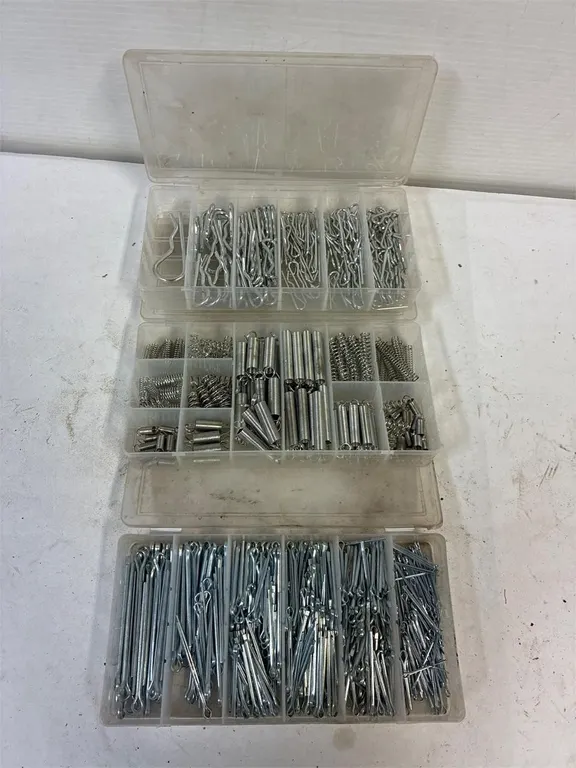 Hair pins. Springs. Cotter pin kits.