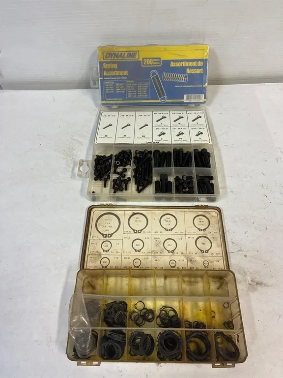 Spring kit unopened. Cap screw & snap ring kits