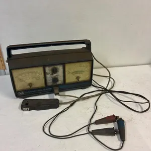 Electronic. Engine analyzer.  Case is broken.