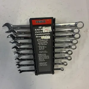 Tekz extra long combination wrench set. Complete