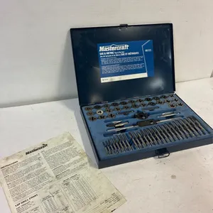 Mastercraft tap and die. Missing 1 pc