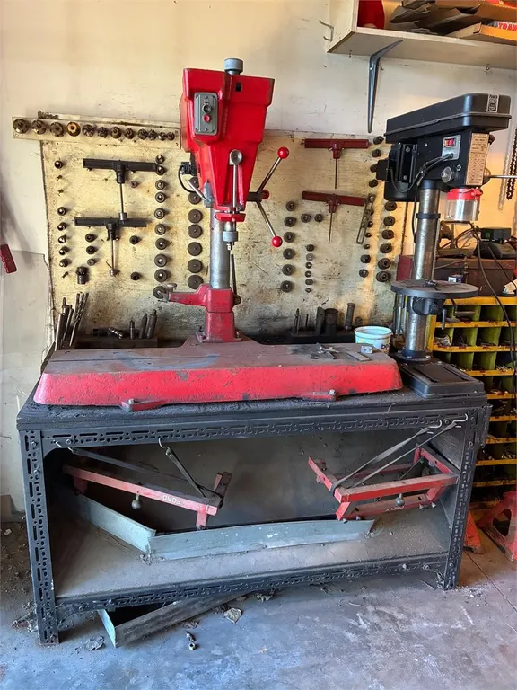 IDL valve seat and valve guide servicing machine.