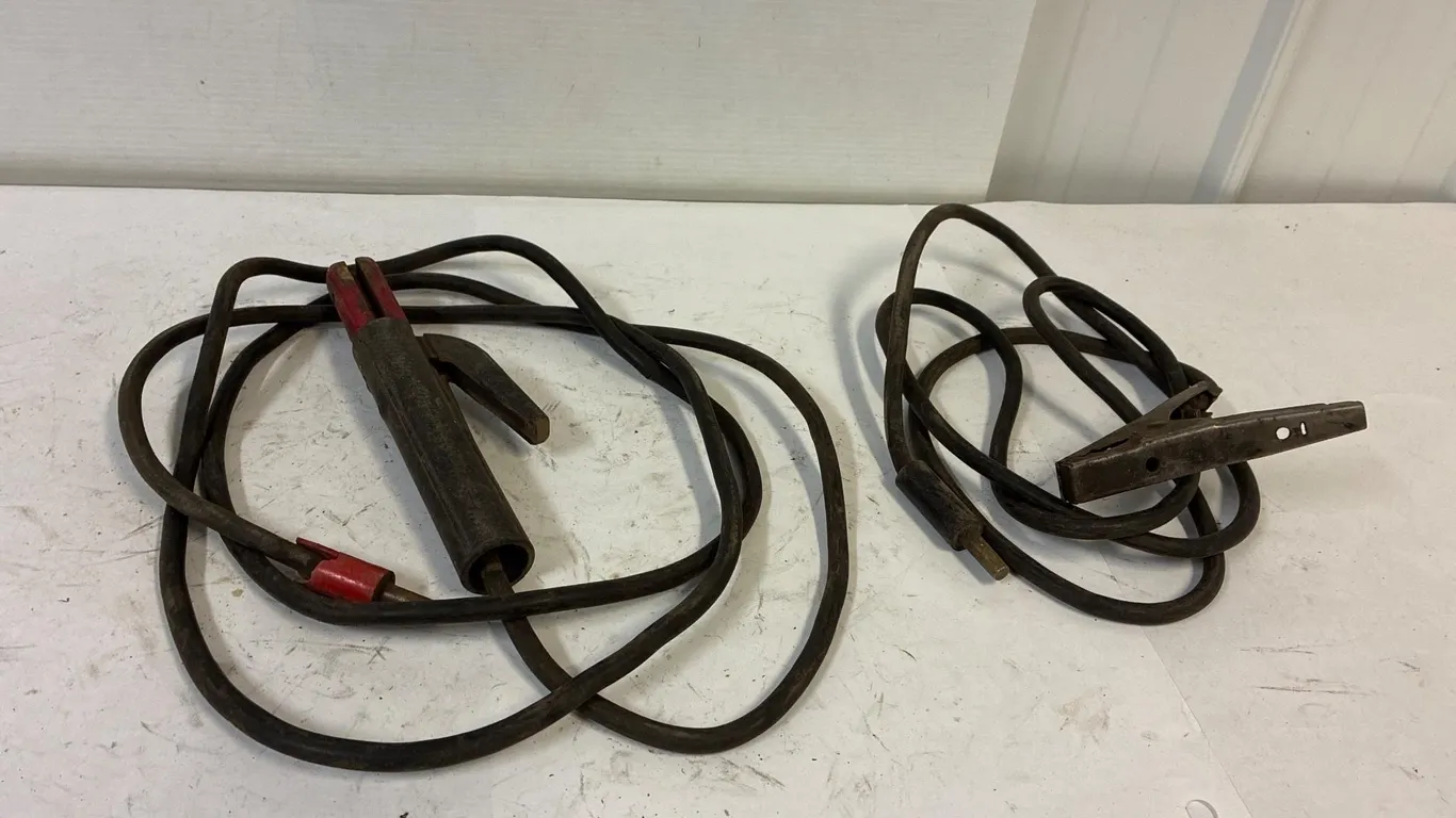 Welding cables. 10 & 8 ft