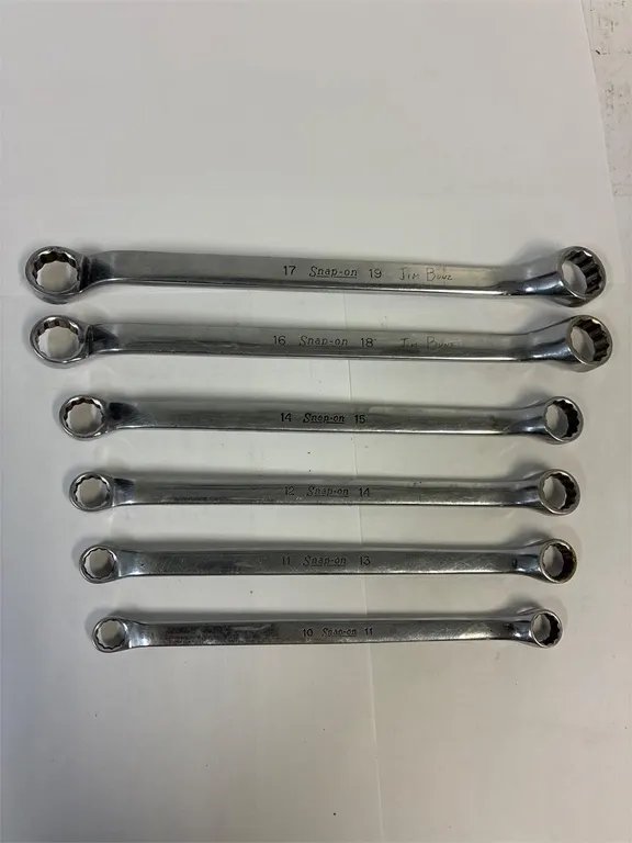 Snap On metric box wrenches.