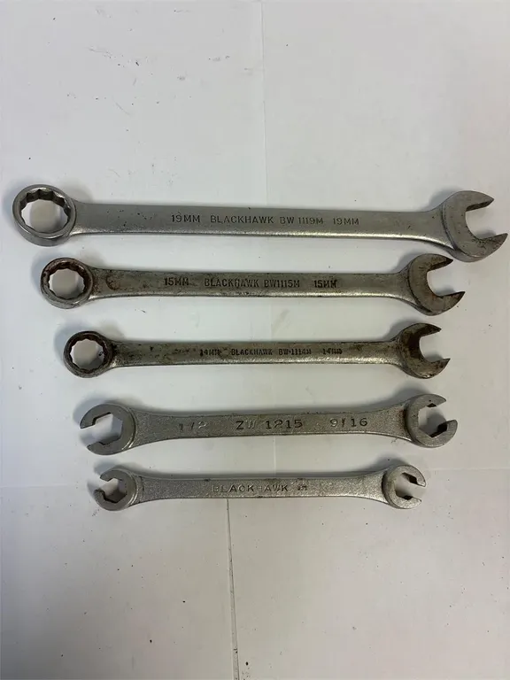 Blackhawk metric wrenches & SAE flare nut wrenches
