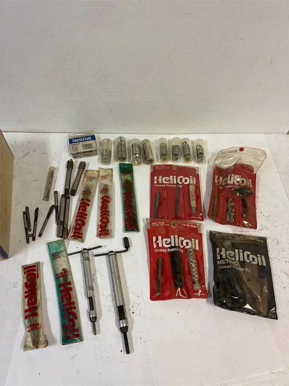 HeliCoil thread repair package.