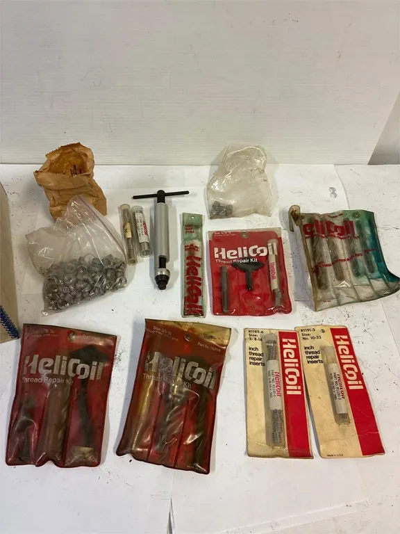 HeliCoil thread repair package.