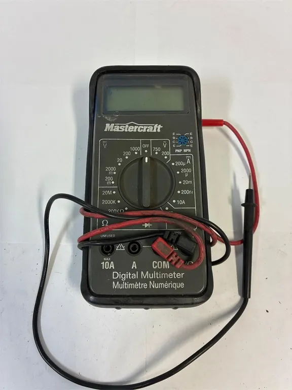Mastercraft digital multimeter