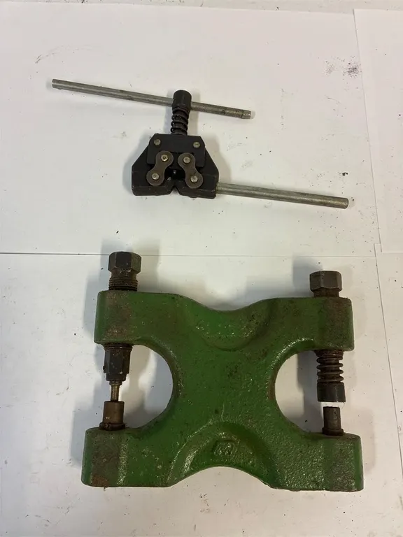 Chain breaker and riveter.