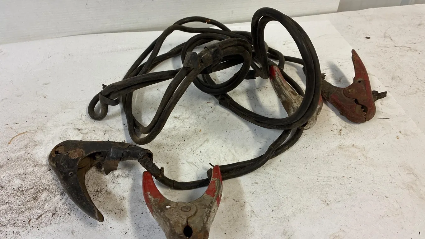 12 ft booster cables.