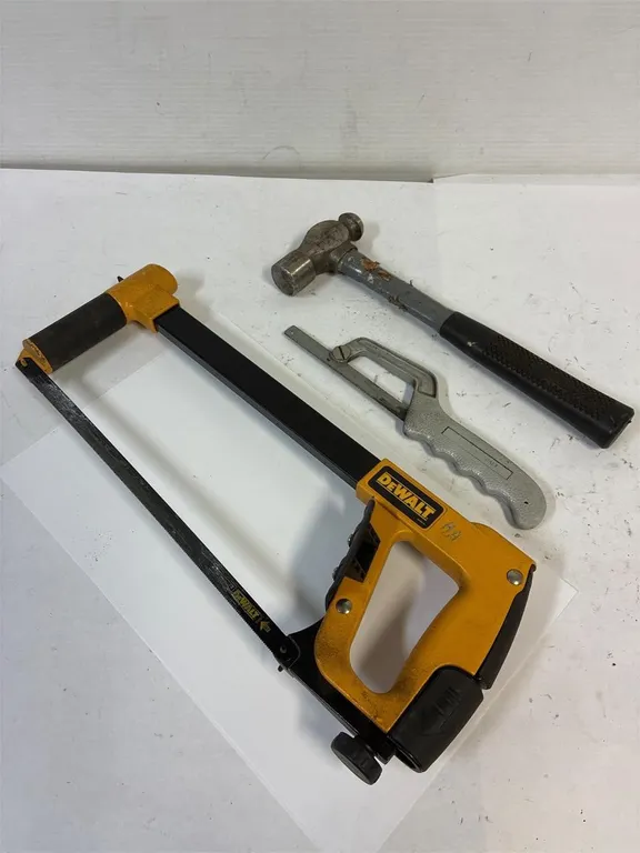 Hacksaws and a hammer