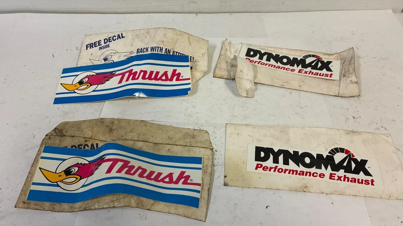 Thrush & Dynomax Decals.