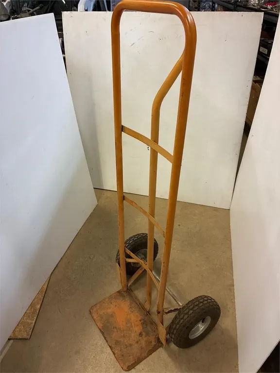 2 wheeled hand cart.