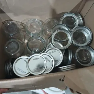 Box small Jars w/ lids