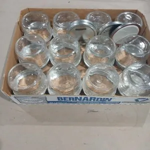 Box 250ml Mason Jars w/ lids