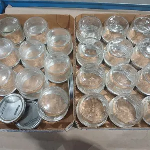 2 Boxes 250ml Mason Jars w/ lids