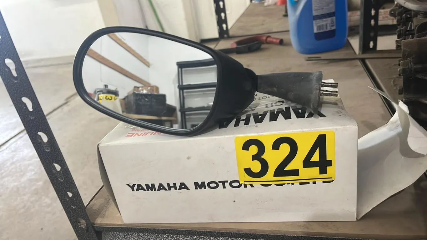 New Yamaha snowmobile right hand mirror