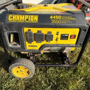 Champion 4450 watt generator, WATCH VIDEO.  (GST 5% charged)