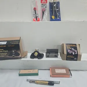 Veritas Medium Router Plane  & Veritas Metal Bender, Water Slip Stone, Punch, Compass set etc.